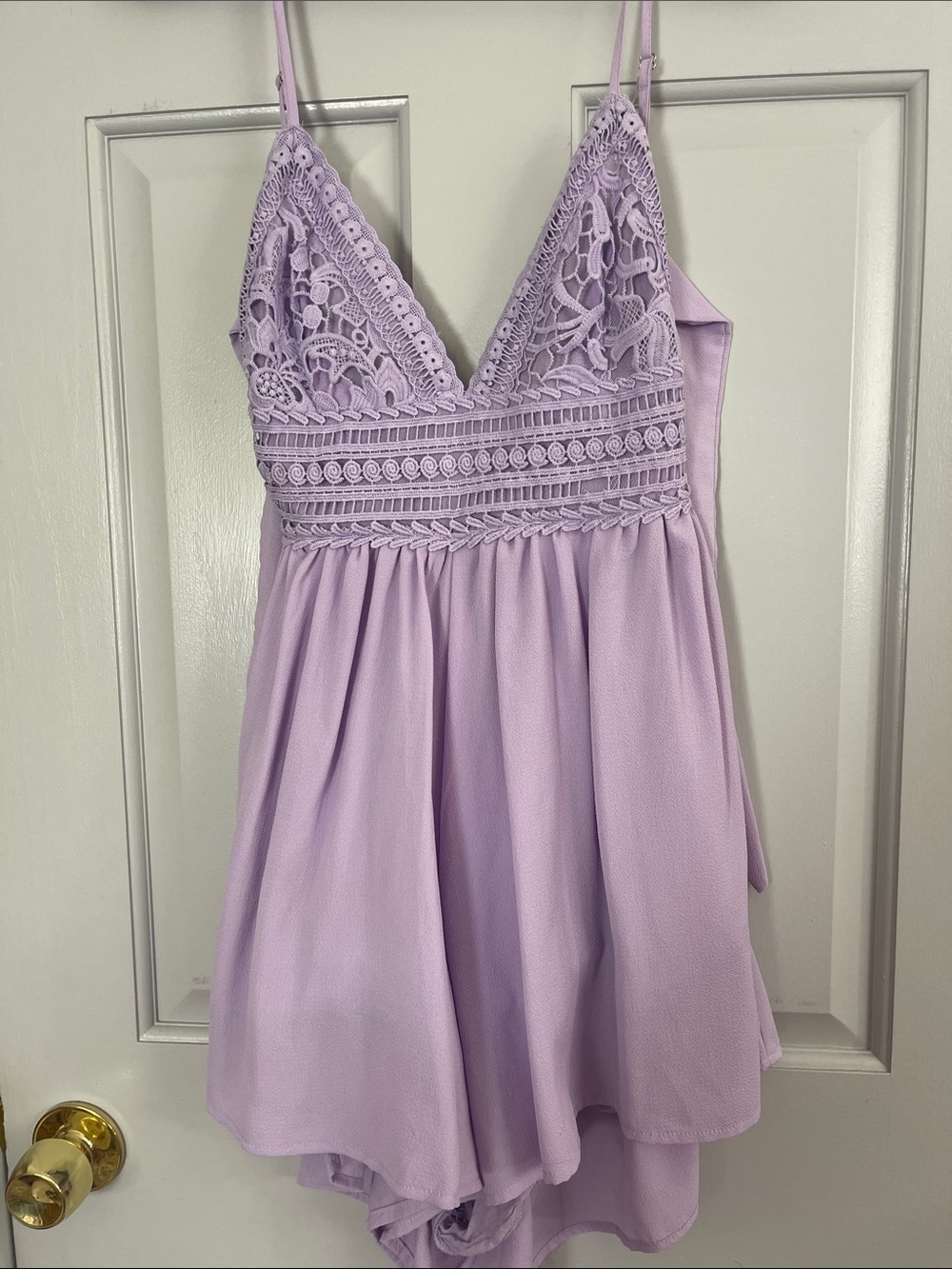 Style Rack Lavender Romper - Picture 2 of 5